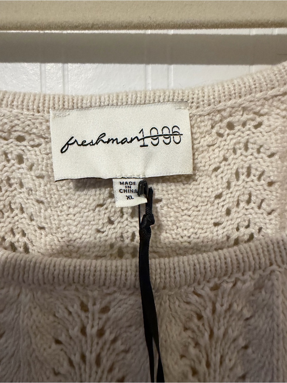 Cream Crochet Knit Skirt and top NWT - Picture 2 of 9
